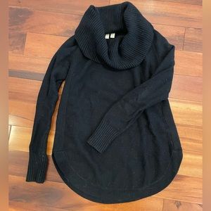 Anthropology black sweater XS